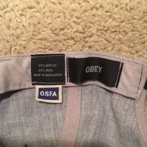 ULTRA RARE OBEY SnapBack - Picture 4 of 4
